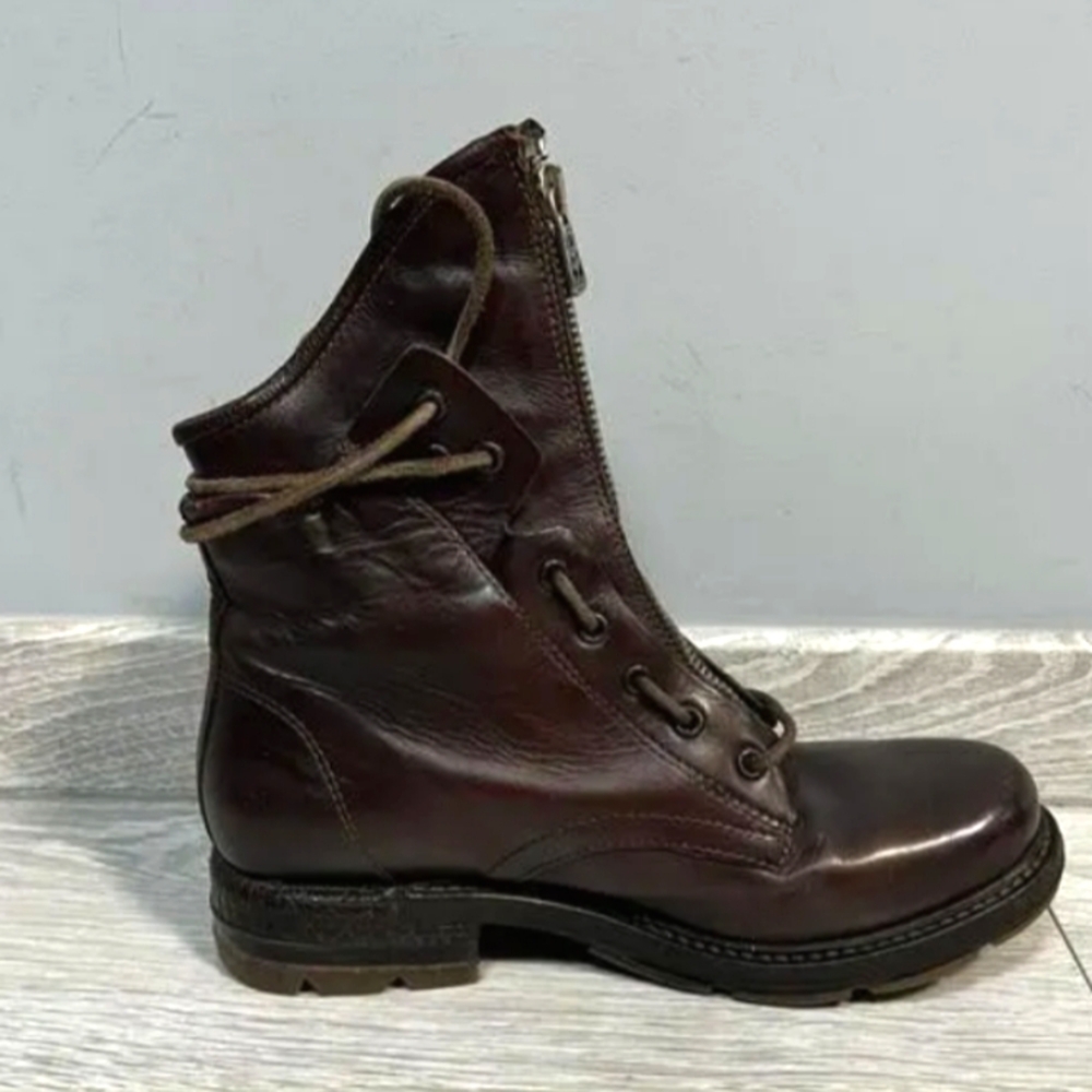 New As98 double zipper size 36 boots. Wore 1 time